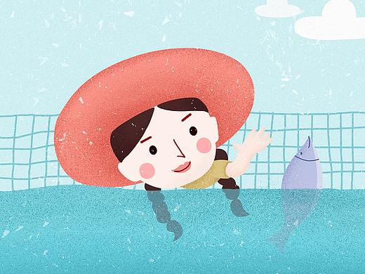 夏天（个人主页-ZMzE0OTMyNTY=） - 创作习作 - 站酷设计师wang小新原创素材 - 站酷ZCOOL