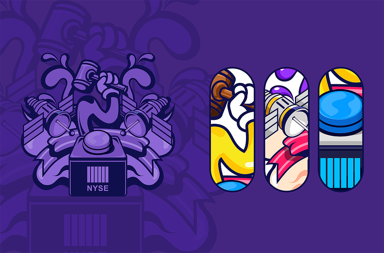 NOW-公司IPO主题插画（图ZOTM5NzE3MTI=） - 闪屏/壁纸 - 站酷设计师endlessmay原创素材 - 站酷ZCOOL