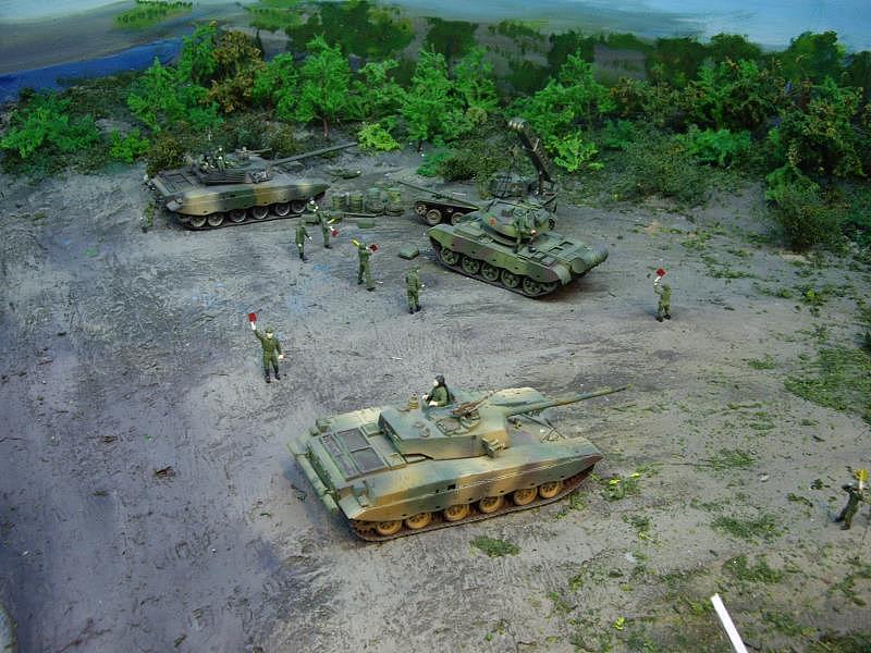 坦克学院校史馆景观制作