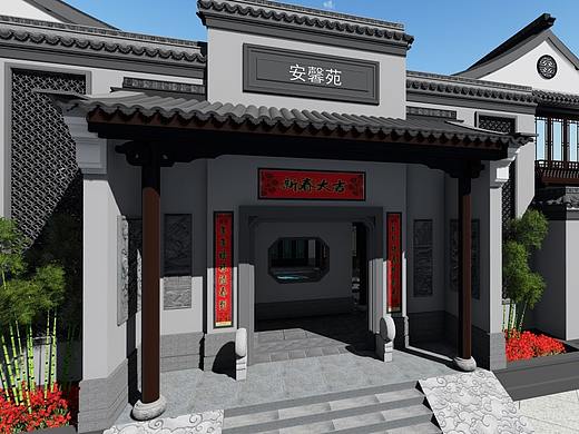 典雅徽派新中式