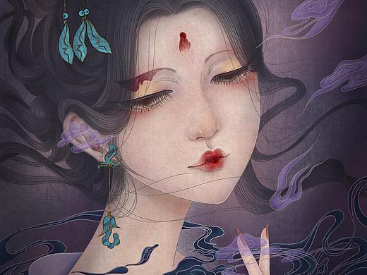 諸事盡（個人主頁-ZNTQxMTY1MjA=） - 商業(yè)插畫 - 站酷設計師蘇翎SULING原創(chuàng)素材 - 站酷ZCOOL