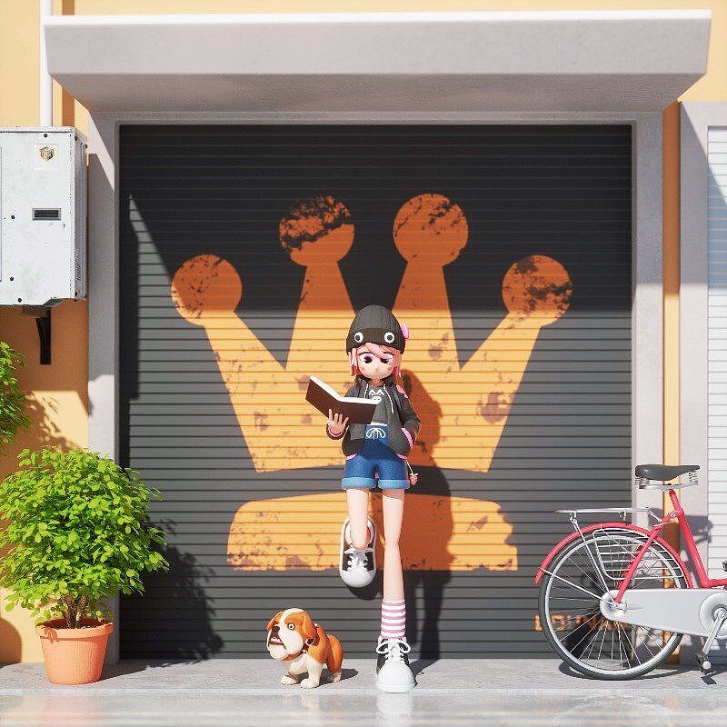 OC第十四期学员作品——NiaoNiao的C4D课堂(上)