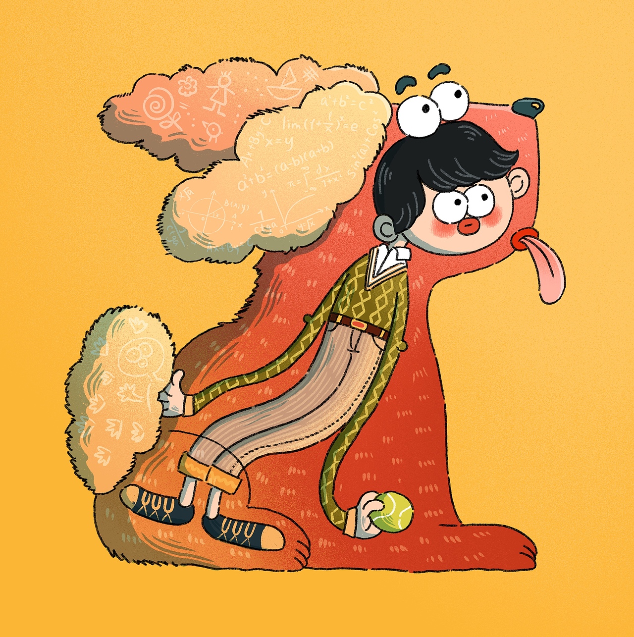 于是我画了81个脑洞[billd奔跑]（图ZMjU1MjgyMzM2） - 商业插画 - 站酷设计师油菜豚Aries原创素材 - 站酷ZCOOL