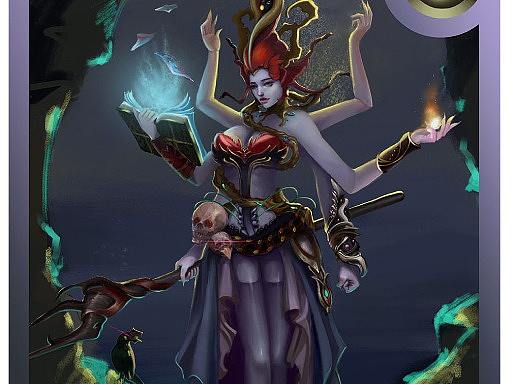 卡牌人物设计 原创