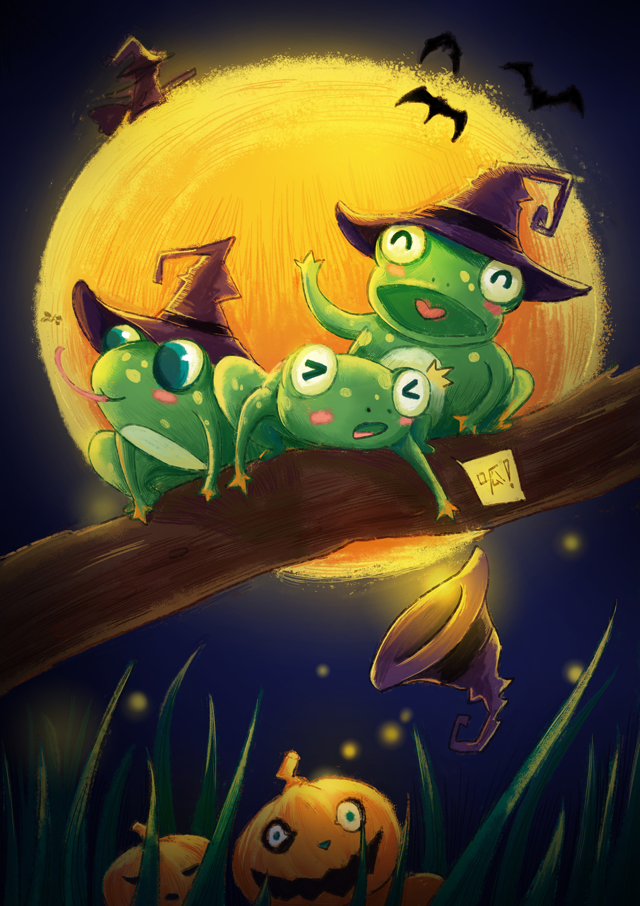 绘本《小青蛙Toby》系列|插画|儿童插画|JOKER_3 - 原创作品 - 站酷 (ZCOOL)