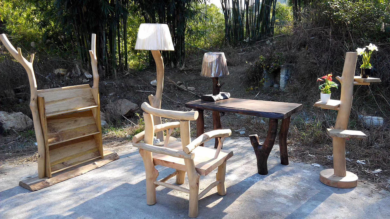 原生态自然风景家具