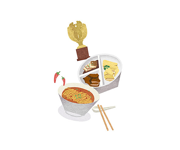 深圳世纪汇手绘美食地图