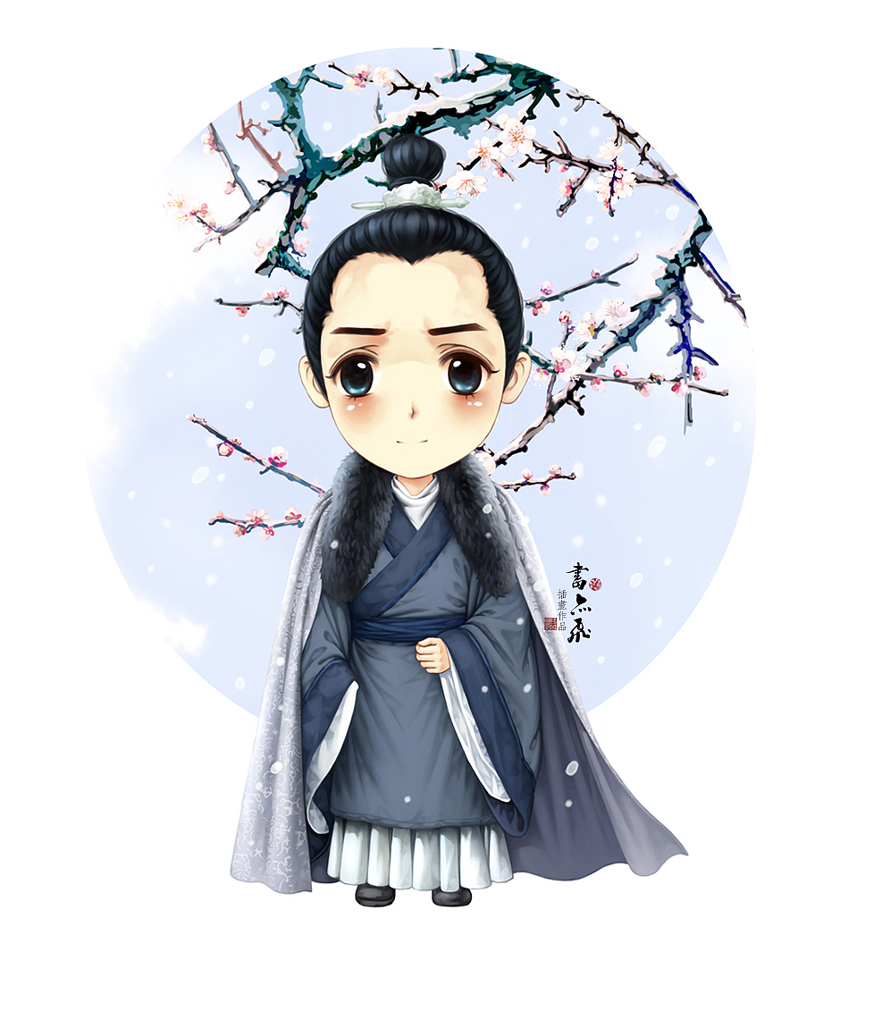 书亦飞 · 可爱Q版——琅琊五福将（图ZOTY1OTAxNzY=） - 创作习作 - 站酷设计师书亦飞原创素材 - 站酷ZCOOL