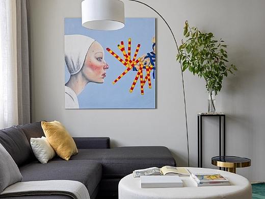 现代简约公寓 舒适安静的艺术内核