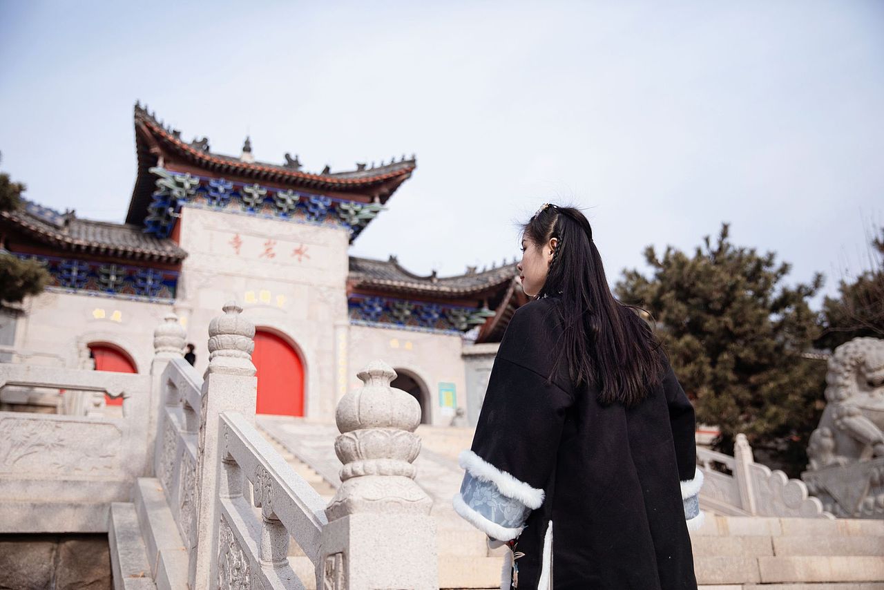 寺庙写真古装套系