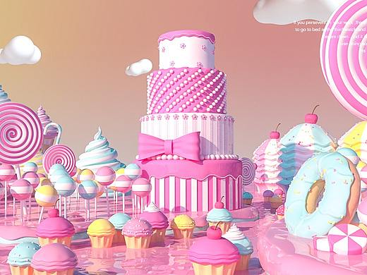 C4D建模作品