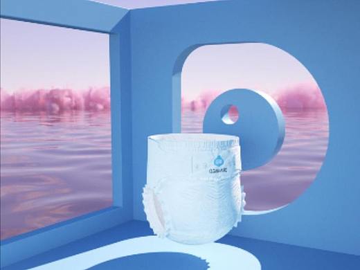 纸尿裤三维视频