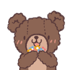 微信表情《灰熊软软的日常》