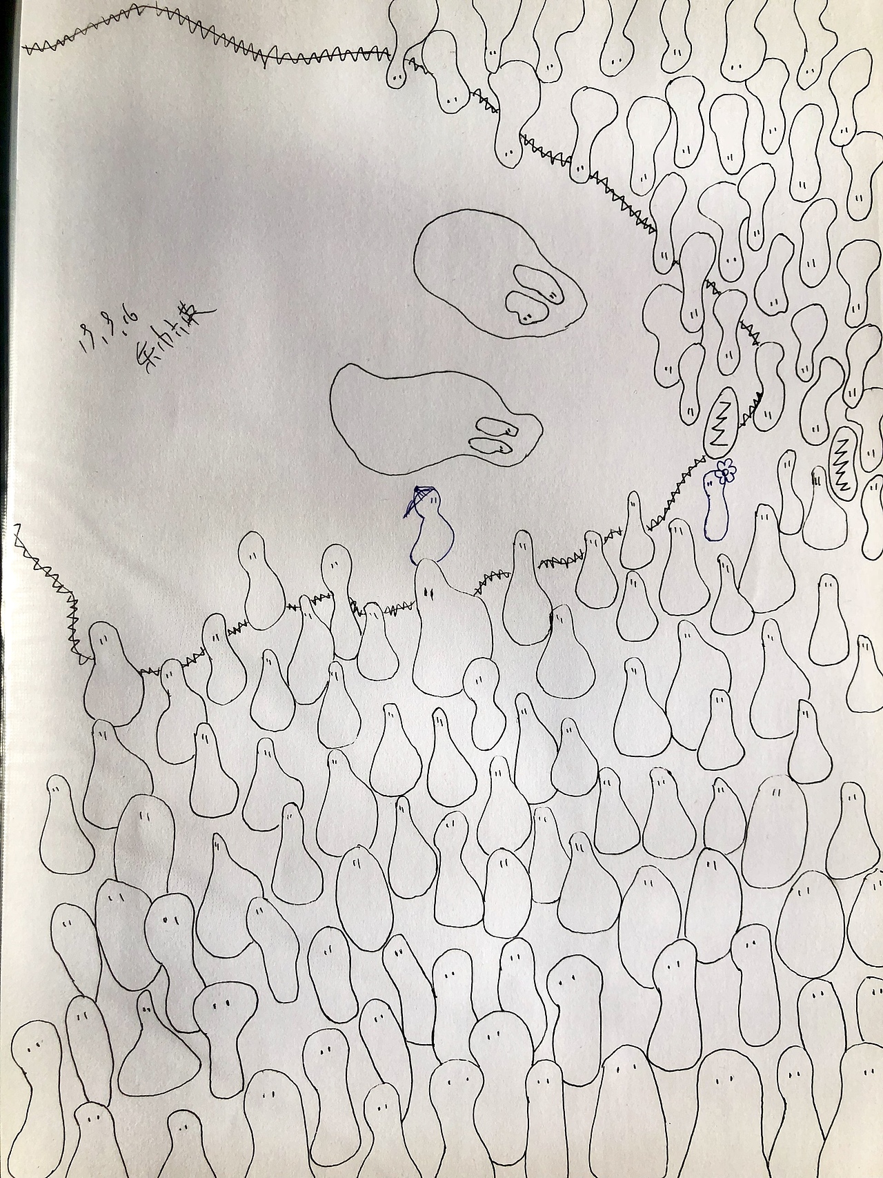 日常涂鸦 7/8/9月份 （一）（图ZMTc3NTU2NjEy） - 新锐潮流插画 - 站酷设计师东门六荣原创素材 - 站酷ZCOOL