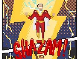 2019雷霆沙赞像素画