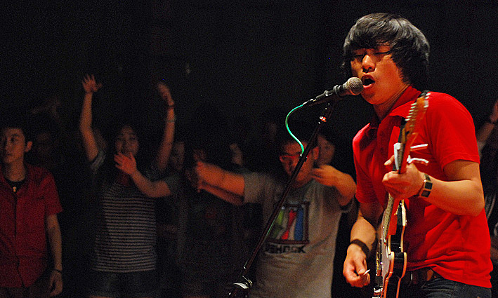 Perdel逃跑计划乐队无锡北仓门演出