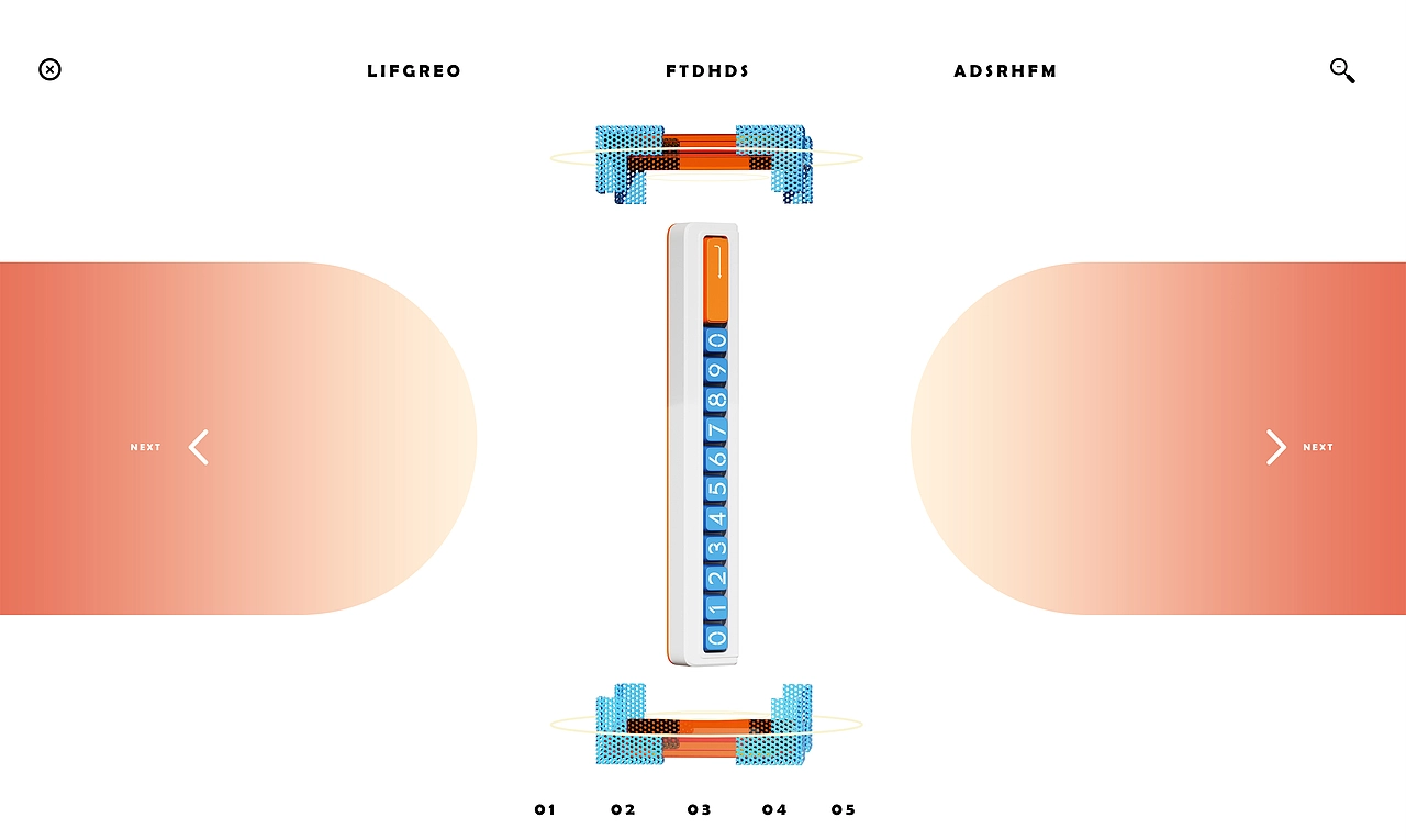 Cube方块—键盘号码牌