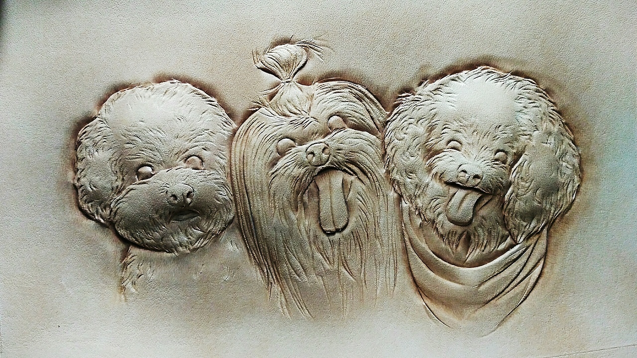 三只狗狗随身包