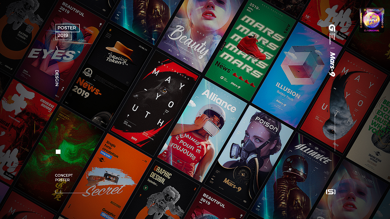 MARS_9年终总结2019（图ZMTkxNDIxNjQ4） - 其他平面 - 站酷设计师Mars_9原创素材 - 站酷ZCOOL