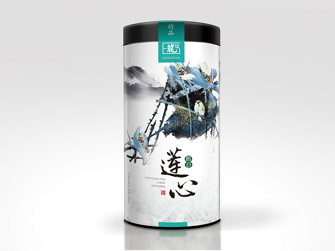龙冠龙井茶(图ZMjk0Mzc0NzY=) - 包装 - 站酷设计师于韦原创素材 - 站酷ZCOOL