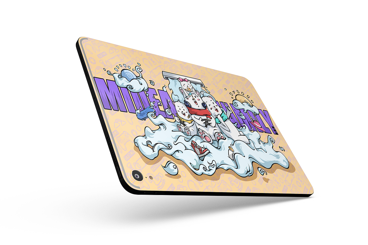 Midea Family插图设计（图ZMTU0Nzg1NDcy） - 图案 - 站酷设计师林叮咚原创素材 - 站酷ZCOOL