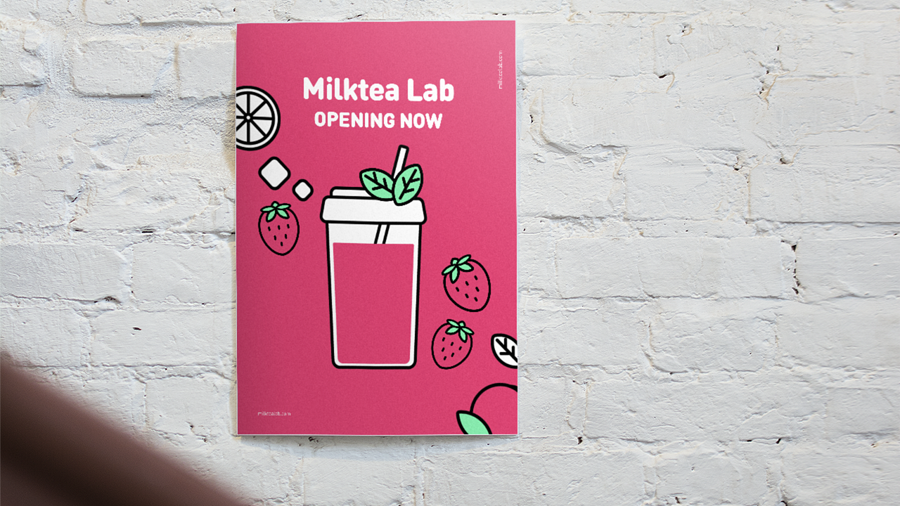 餐饮品牌设计 | 奶茶实验室（图ZMTY1NDU1MDYw） - 品牌 - 站酷设计师樱奈雪原创素材 - 站酷ZCOOL