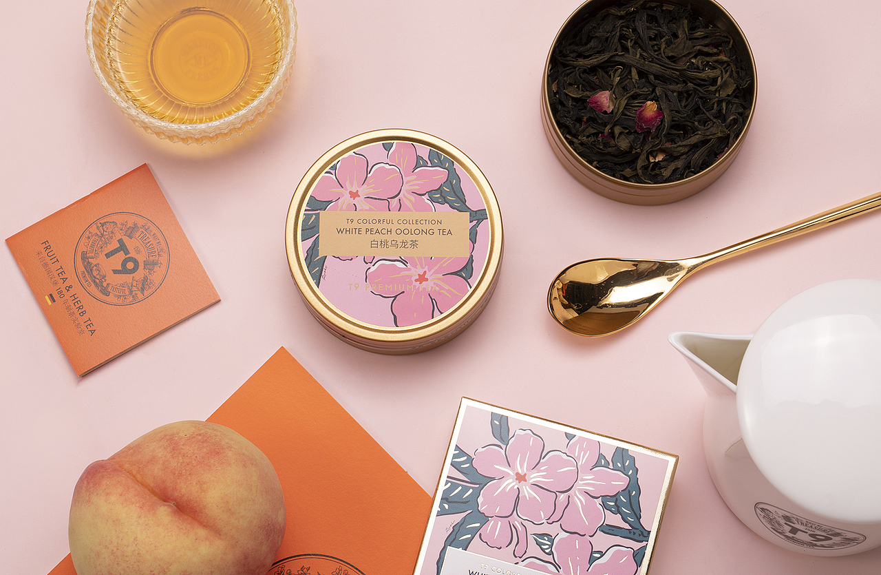T9白桃乌龙茶（图ZMjI2MDYxNDg4） - 包装 - 站酷设计师贤草品牌顾问原创素材 - 站酷ZCOOL