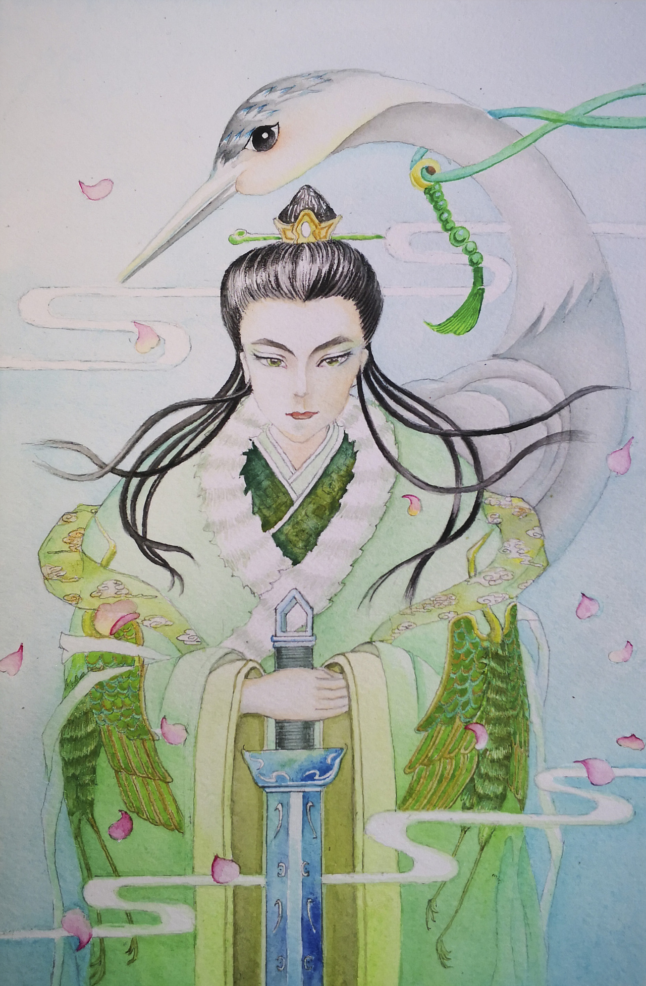 白鹤少年