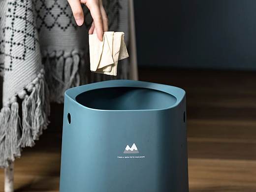 双层垃圾桶 | 北欧家居垃圾桶 南京摄影