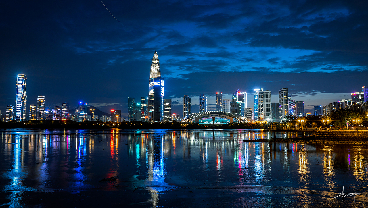 大湾区的都市夜色（图ZMjgyODUxNTY4） - 风光摄影 - 站酷设计师木杉远望原创素材 - 站酷ZCOOL