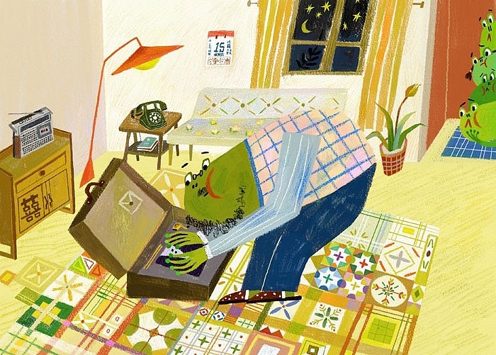 《青蛙爸爸的行李箱》