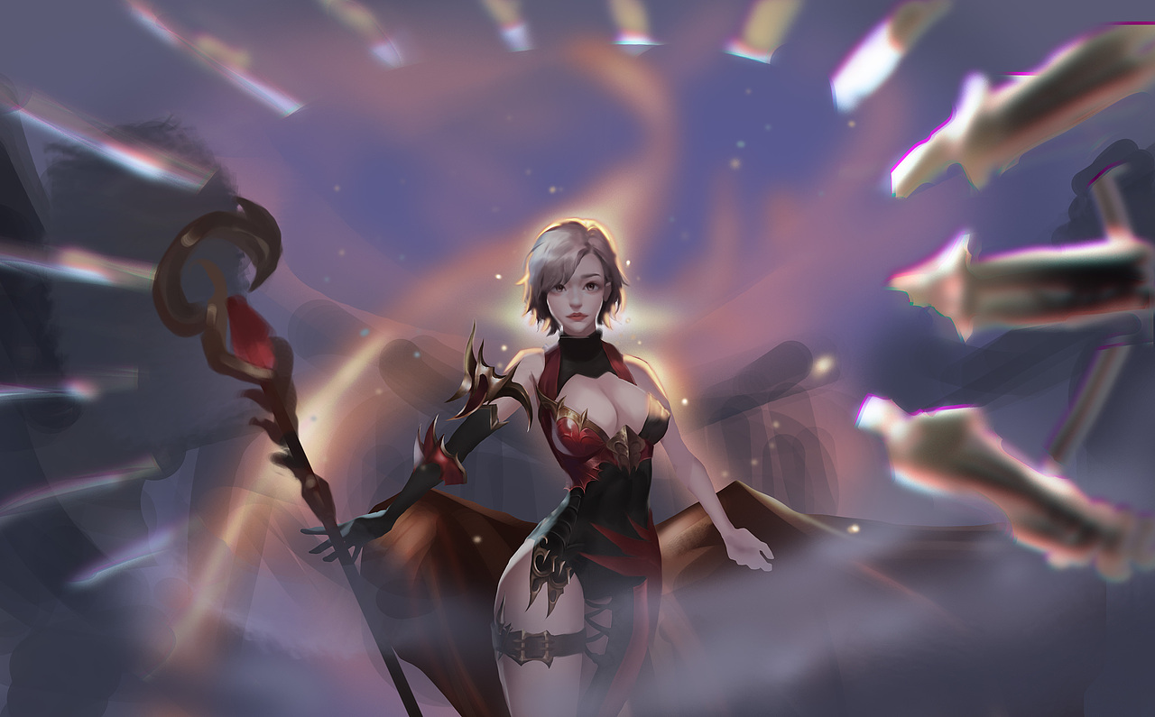 御剑法师（图ZMTgwMjkzNjUy） - 游戏原画 - 站酷设计师黄凤年原创素材 - 站酷ZCOOL