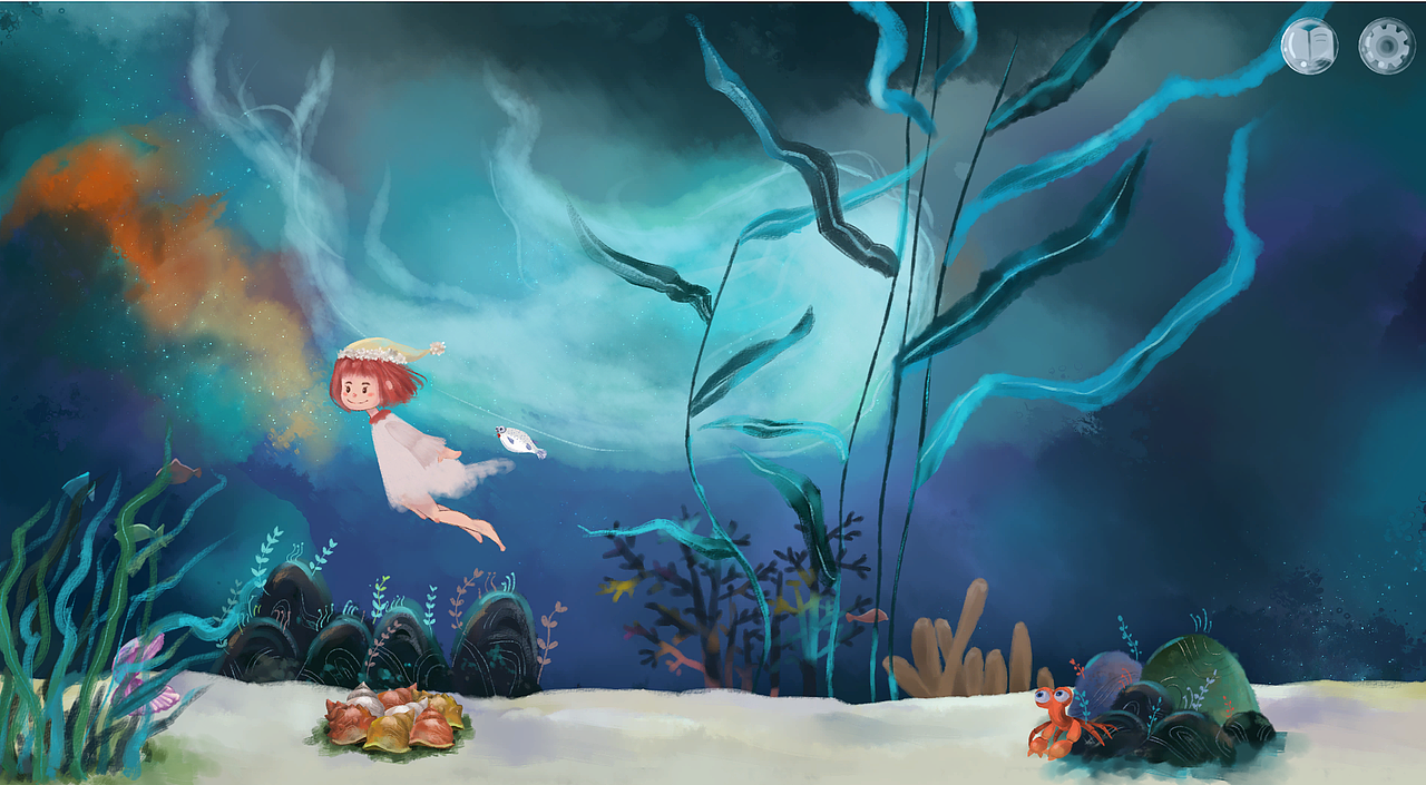 《Heart of Ocean》游戏美术（图ZMjMwMDc0Mjky） - 独立游戏 - 站酷设计师April夏原创素材 - 站酷ZCOOL