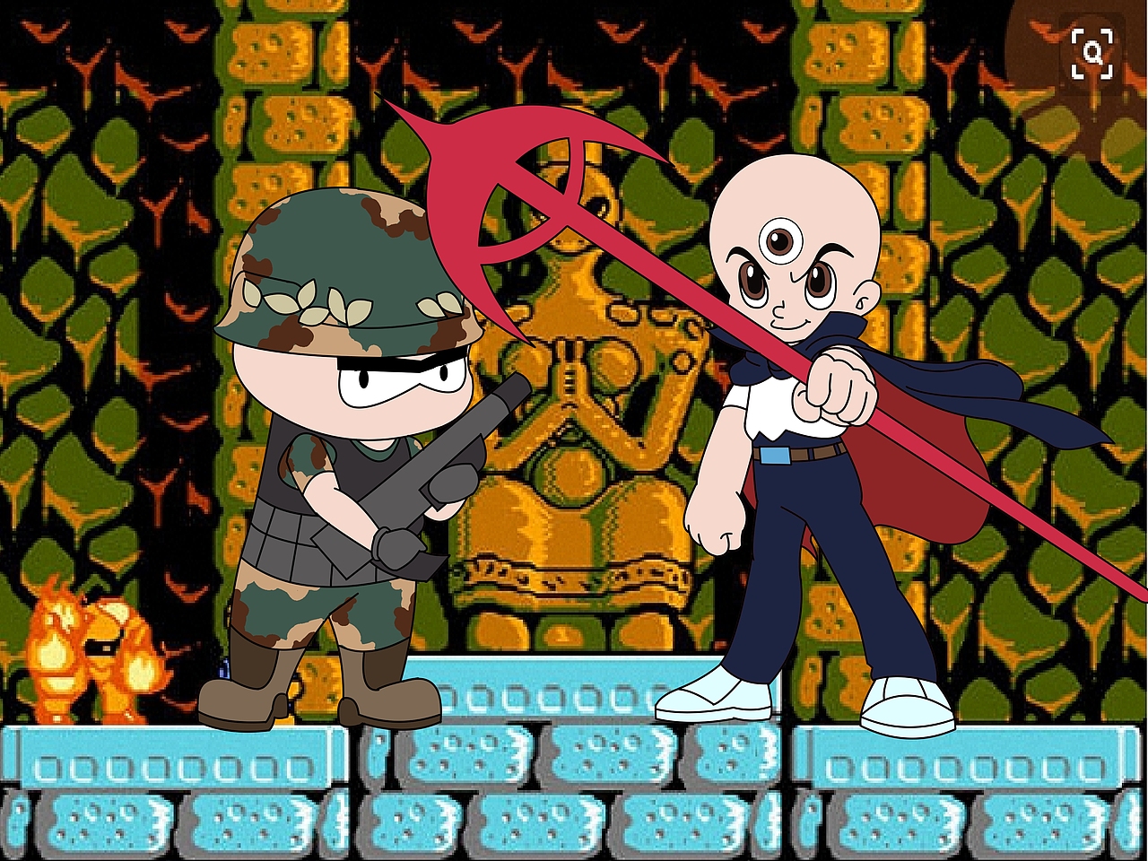 那些年没有王者荣耀，我们的童年却格外快乐（图ZODc4OTQ0NDQ=） - 单幅漫画 - 站酷设计师辣椒皮子原创素材 - 站酷ZCOOL