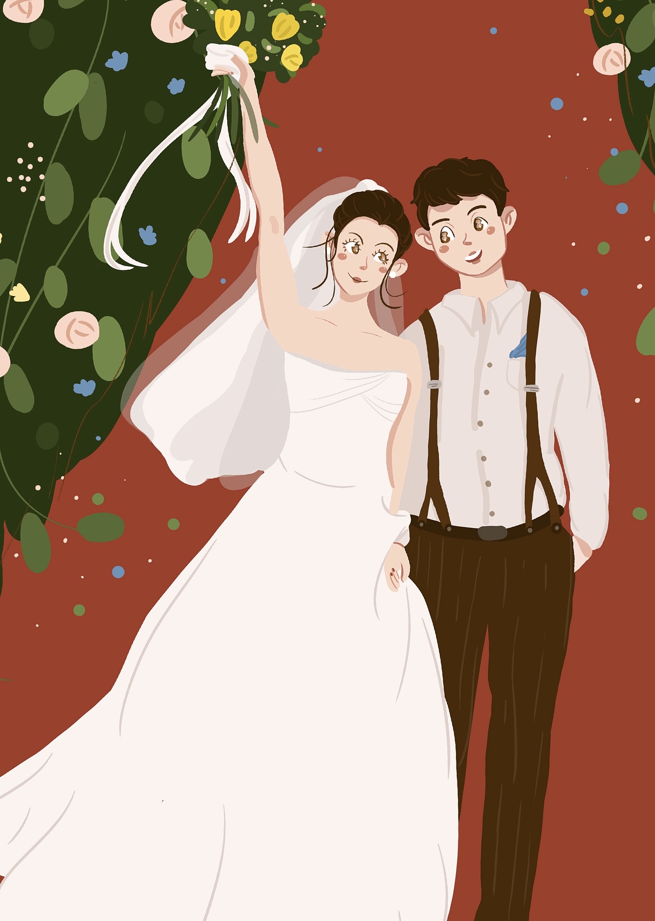 插画（图ZMjIxOTg5Njg0） - 创作习作 - 站酷设计师小胡小福福原创素材 - 站酷ZCOOL