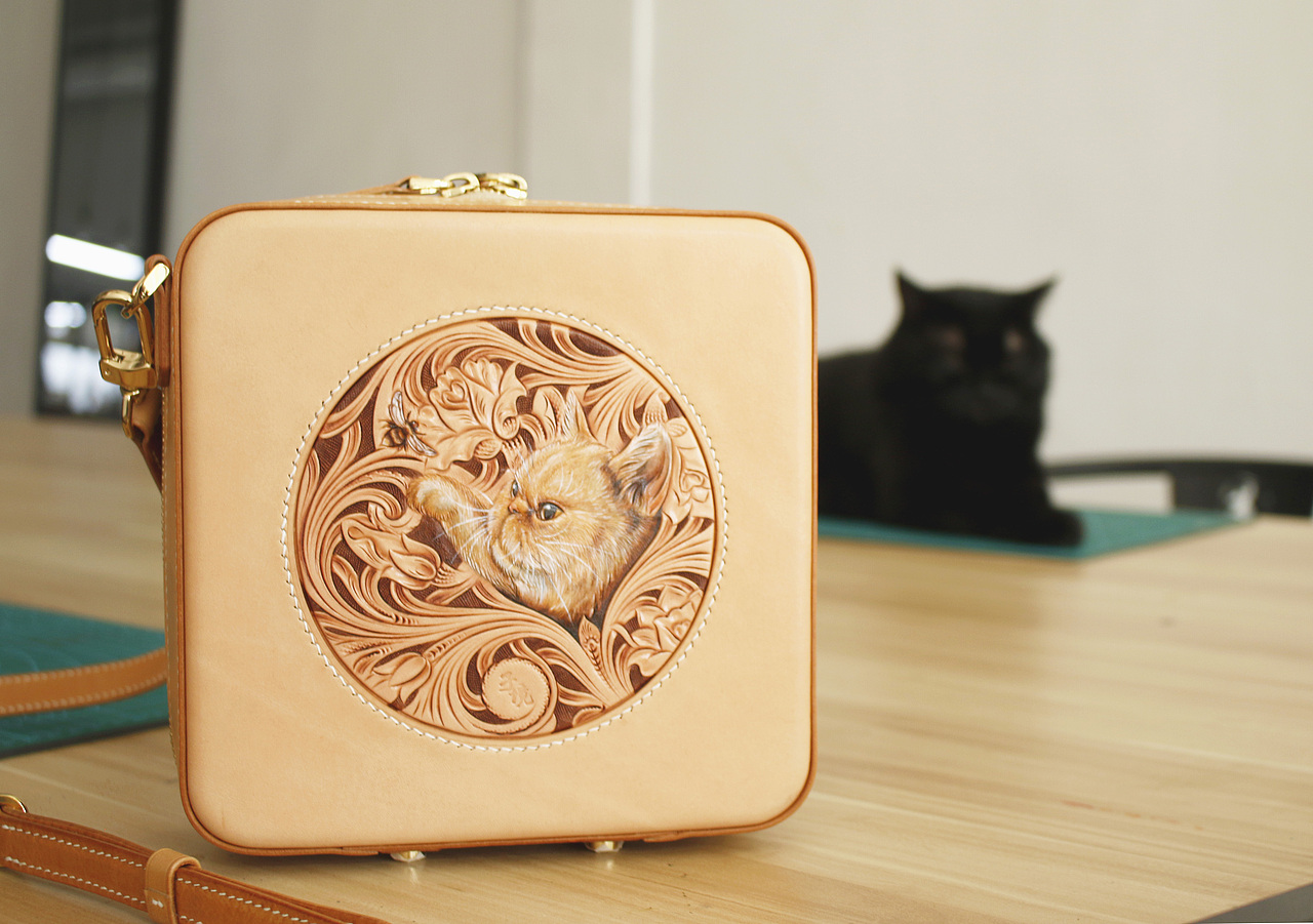 【革也皮雕】革也最灵动的喵星人