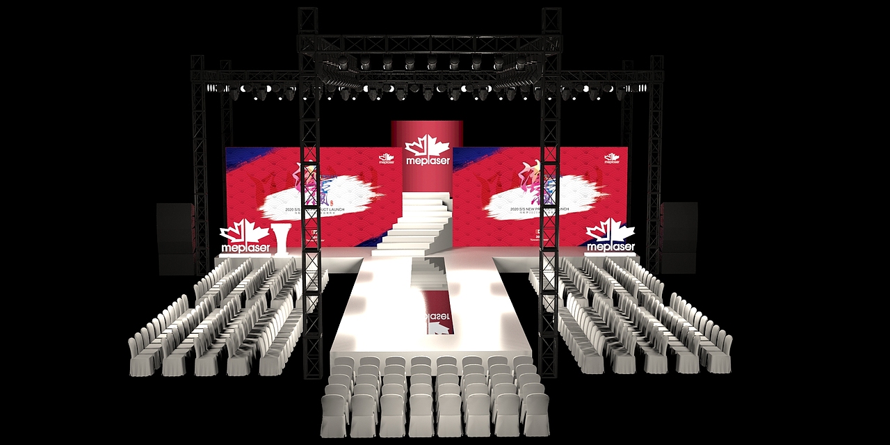 时装发布会现场布置