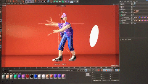 C4D character cool girl style--prorender（图ZMjQ5MDcwNzg0） - 动效设计 - 站酷设计师大脸松原创素材 - 站酷ZCOOL
