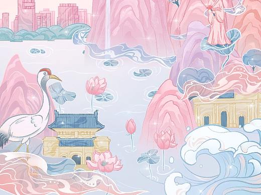 城市插画—南京—豚游金陵