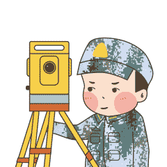 第二届“强军颜值”表情包大赛----《小小测绘兵》（图ZMTQ5OTk0ODAw） - 艺术插画 - 站酷设计师画画的子木原创素材 - 站酷ZCOOL