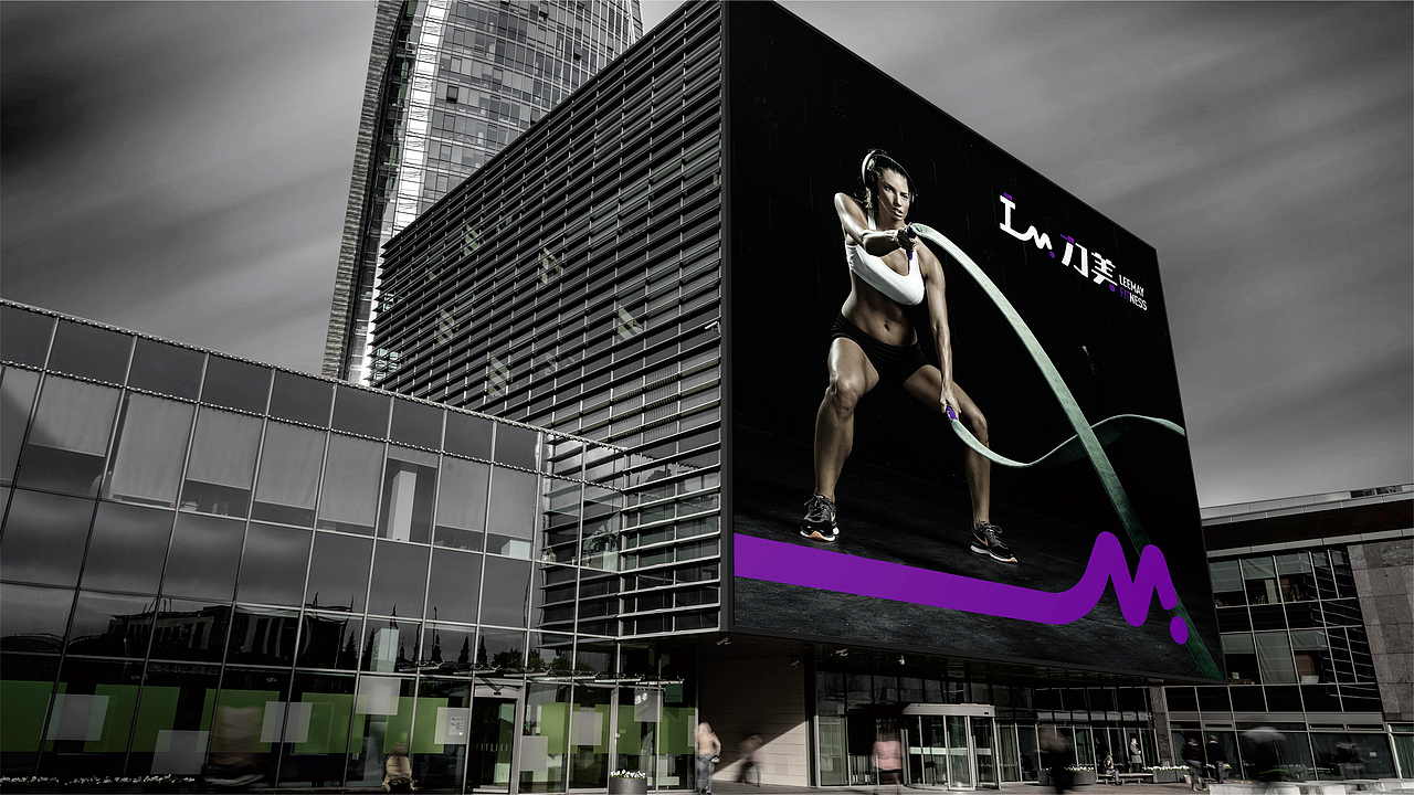 力美健身 I 品牌形象设计（图ZMTY2MjMwNzcy） - Logo - 站酷设计师郭比比原创素材 - 站酷ZCOOL