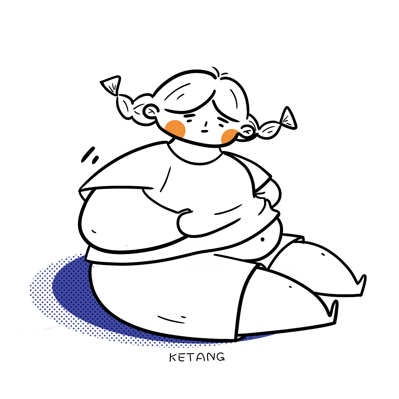 这是不是深夜掐肉肉的你