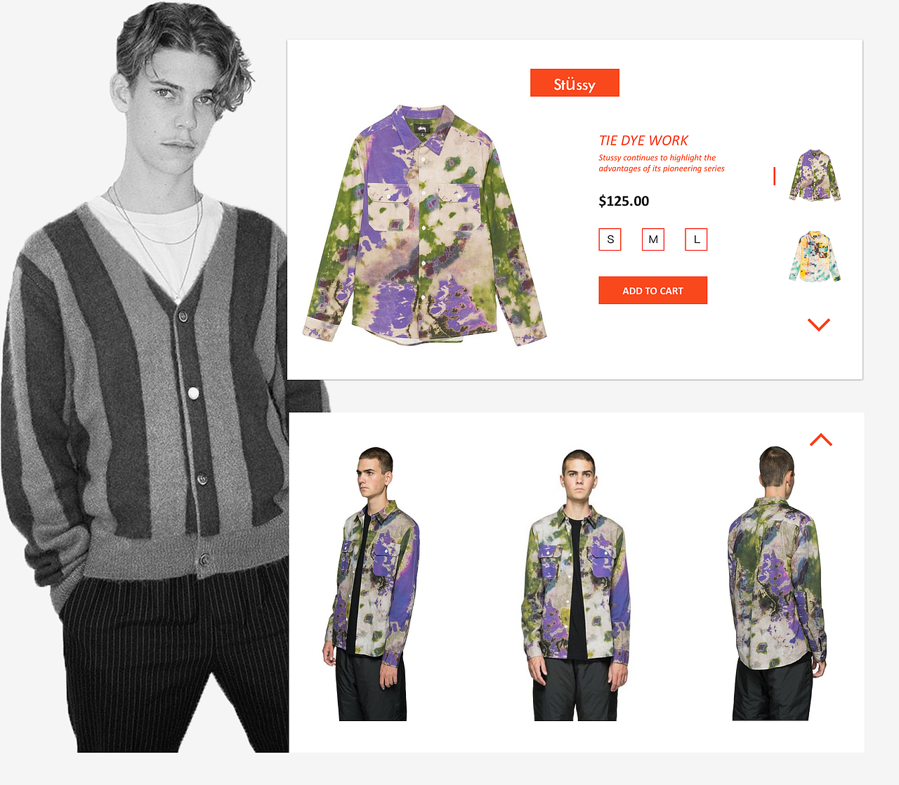 stussy官网页面展示（图ZMTM2MTEyNzY0） - 电商 - 站酷设计师今晚不能睡原创素材 - 站酷ZCOOL