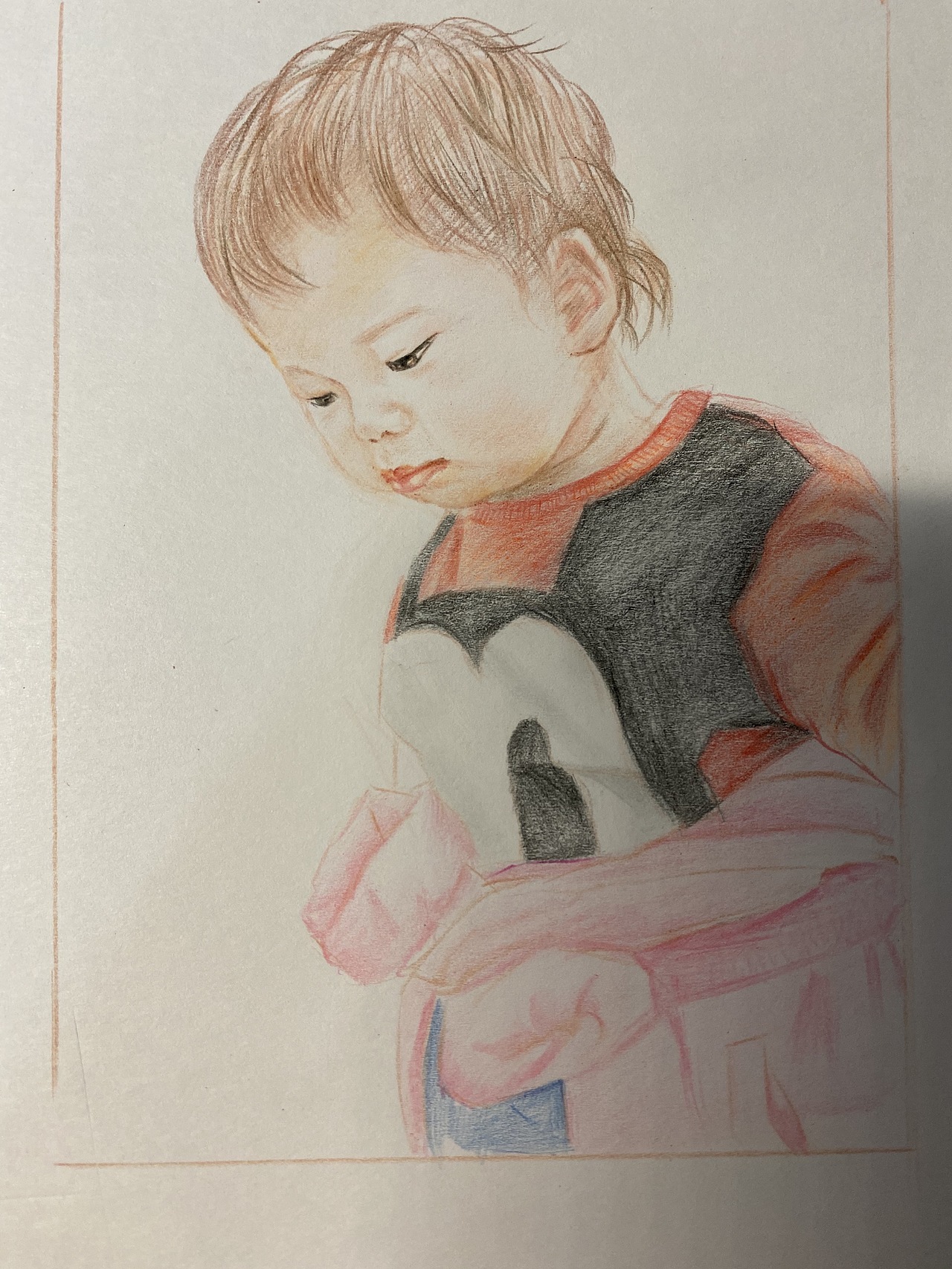 彩铅手绘头像（图ZMjM4MzEzNTQw） - 绘画 - 站酷设计师白纸不白yq原创素材 - 站酷ZCOOL