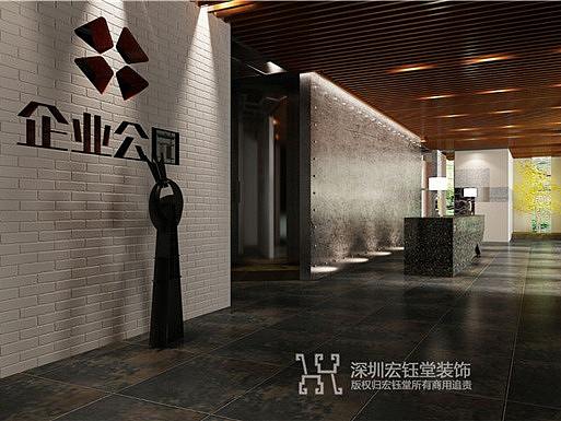 郑州企业公园售楼部装修设计案例赏析