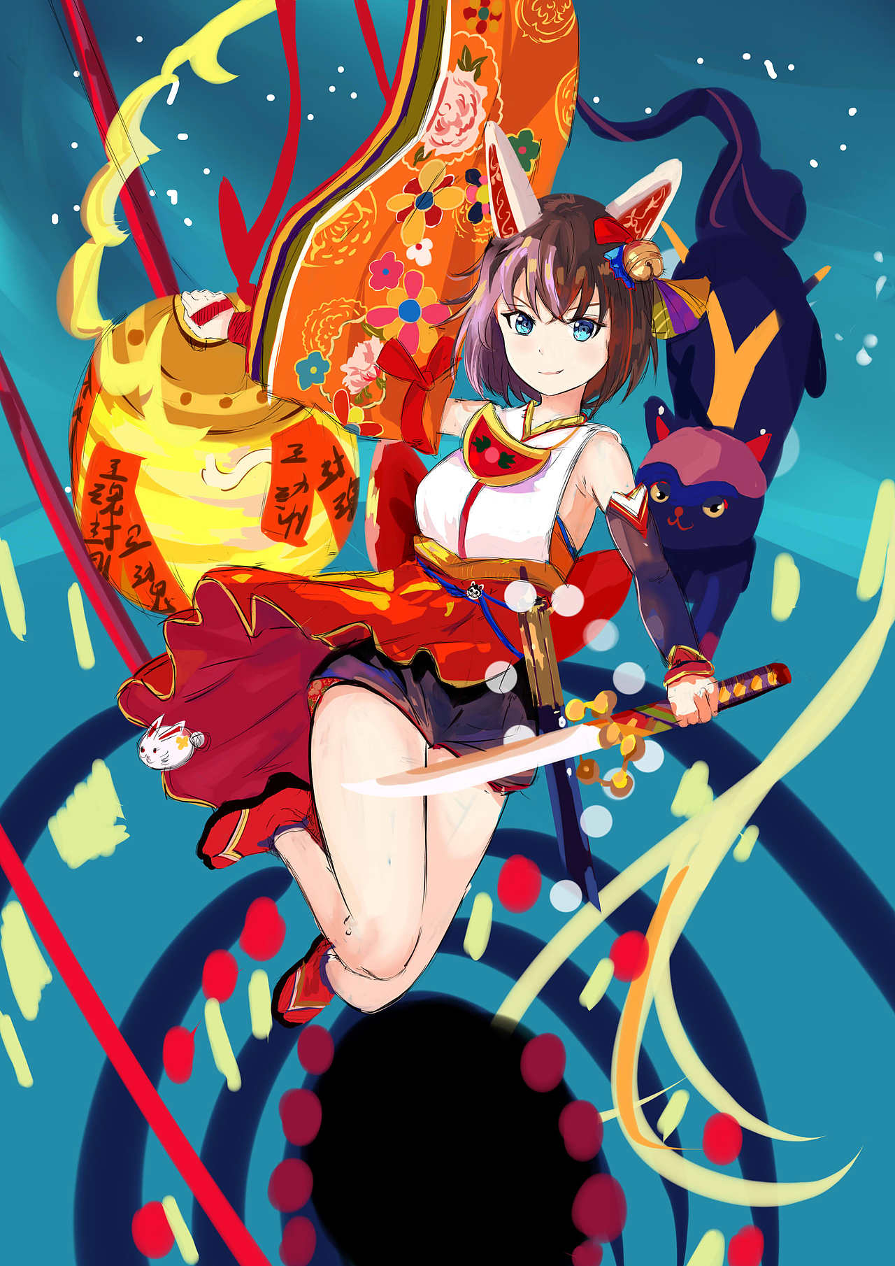 藤原的幻想世界（图ZMjU5MDQ3NDgw） - 艺术插画 - 站酷设计师z末白原创素材 - 站酷ZCOOL