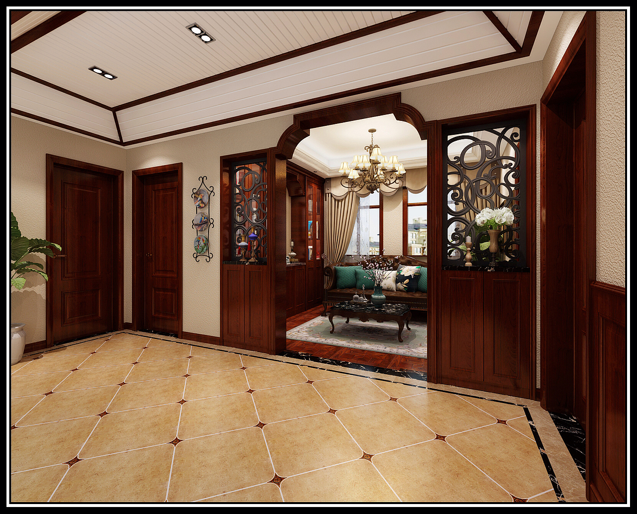 美式（图ZMTI4NzA1ODk2） - 家装设计 - 站酷设计师谢呈高原创素材 - 站酷ZCOOL