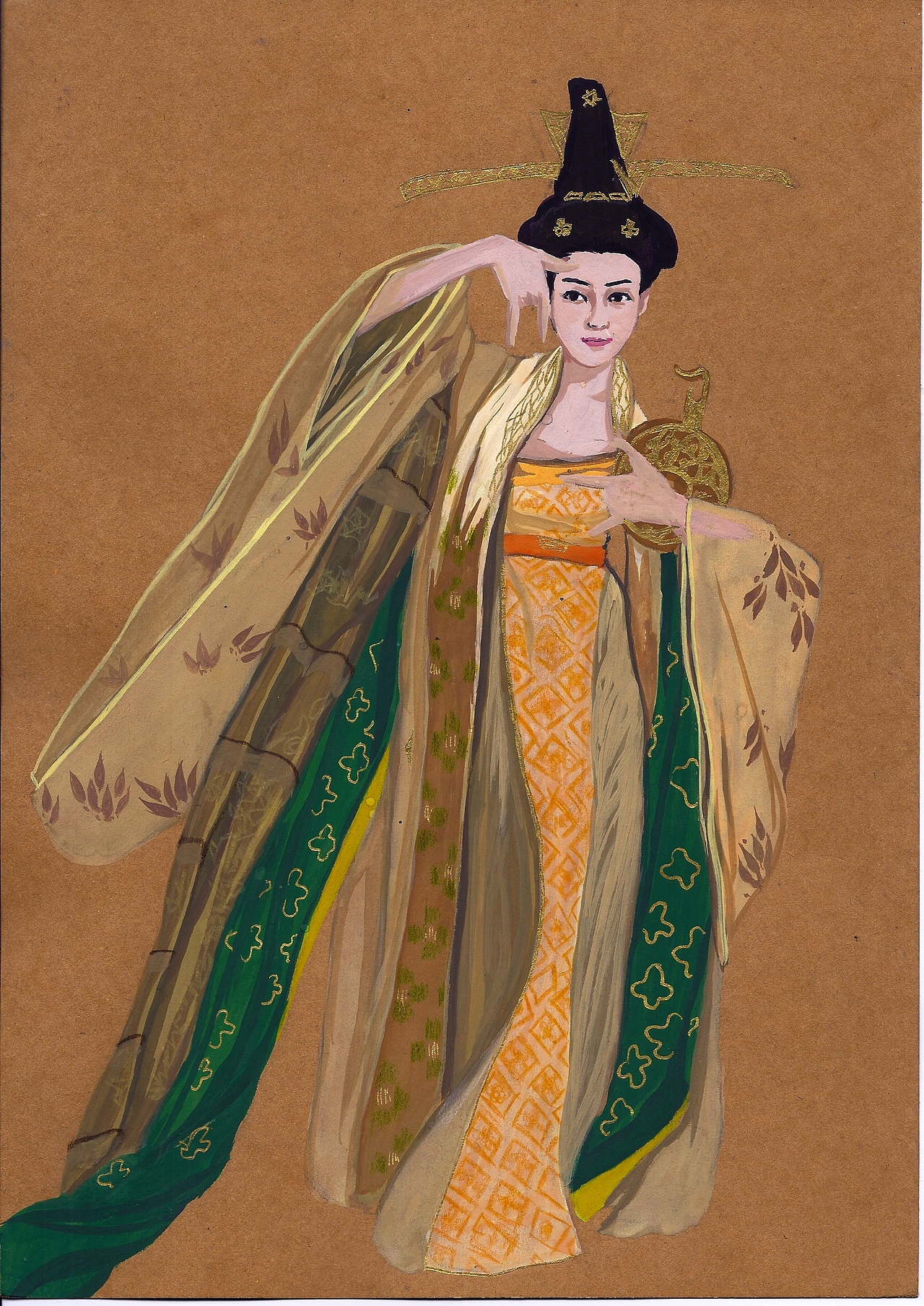 《狄仁杰 —神都龙王》 人物造型手绘练习（图ZMTM3ODM3MjA=） - 创作习作 - 站酷设计师圆圆儿原创素材 - 站酷ZCOOL