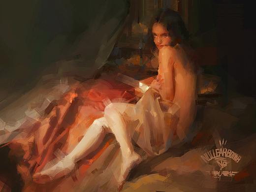 绘画让夜晚变得多姿多彩
