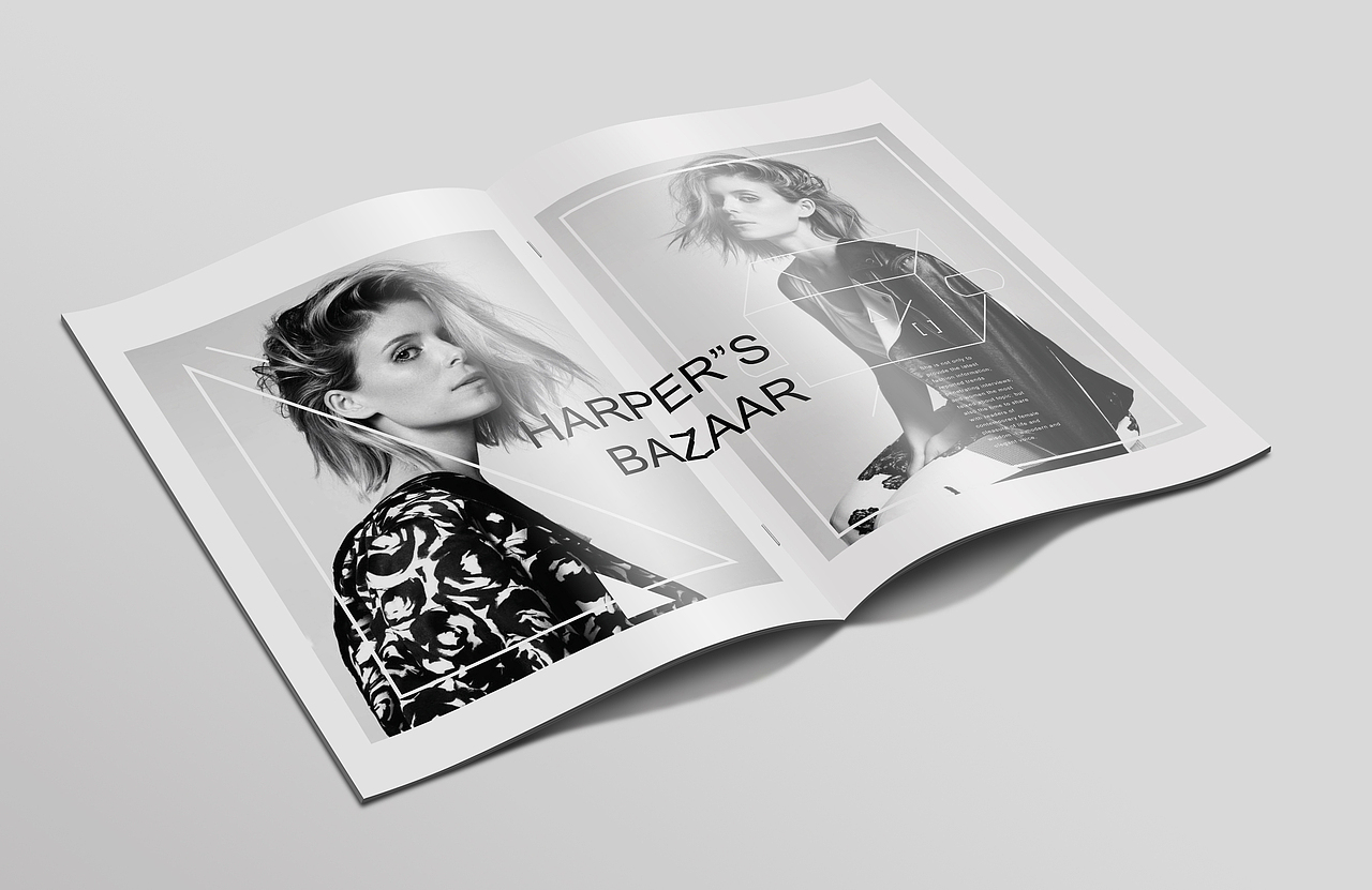 时尚芭莎(版式设计)